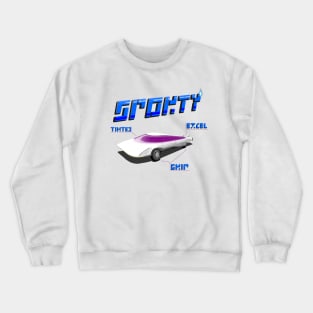 Future Sports Car Crewneck Sweatshirt